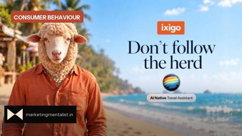 ixigo's ad turns tourists into sheep to sell personalisation