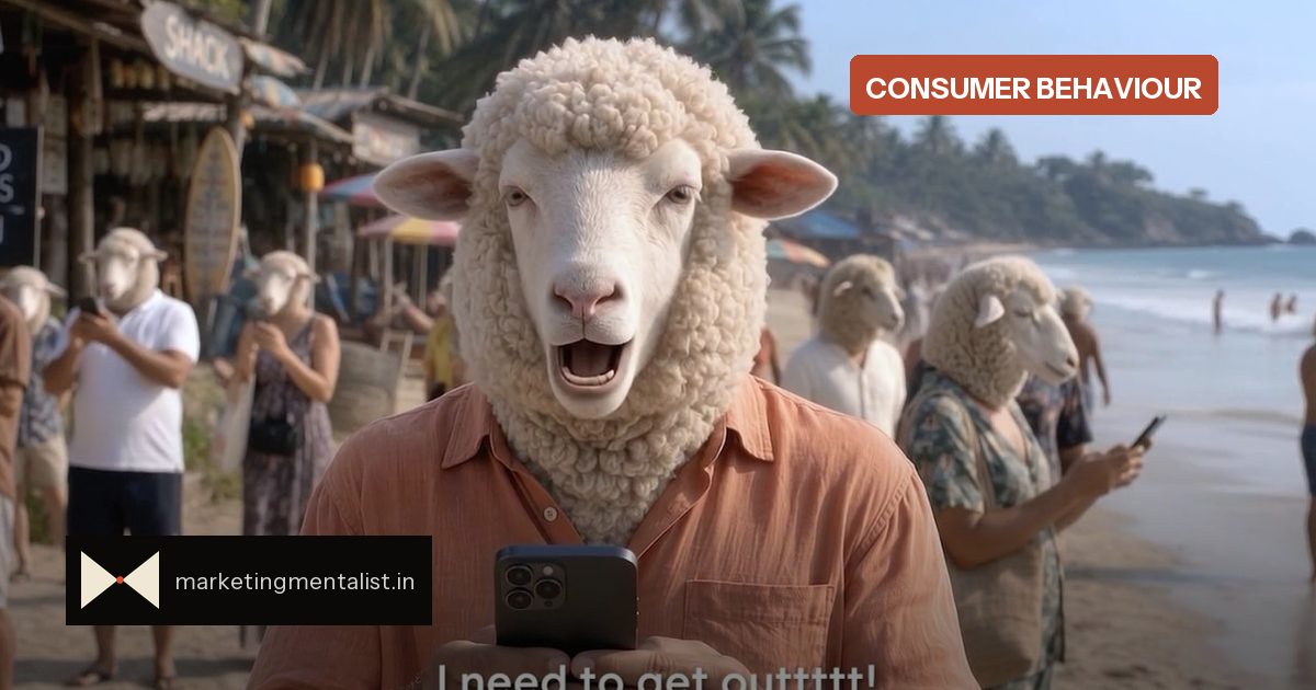 Why ixigo's sheep ad makes herd behaviour visible