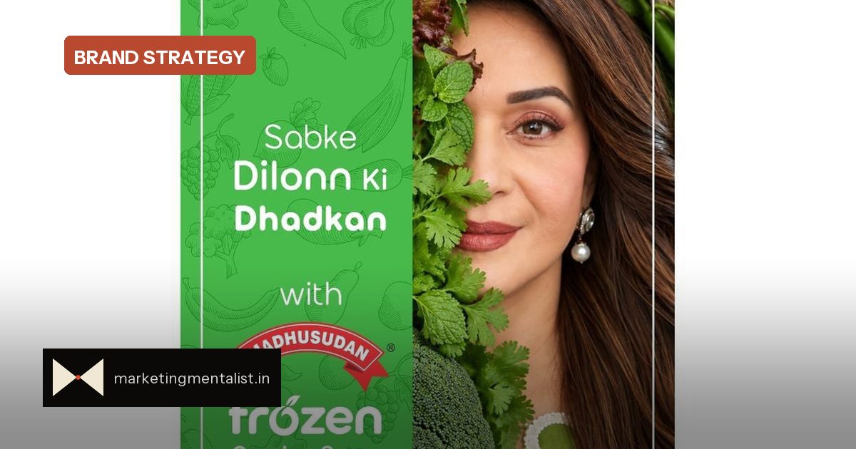 Madhuri Dixit Is the New Face of Madhusudan Frozen