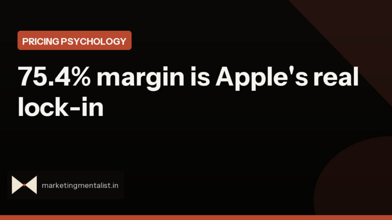 Apple's 75.4% Services Margin Is the Real Pricing Power