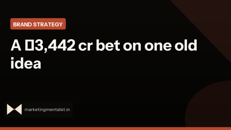 A ₹3,442 cr bet on a 20-year-old idea
