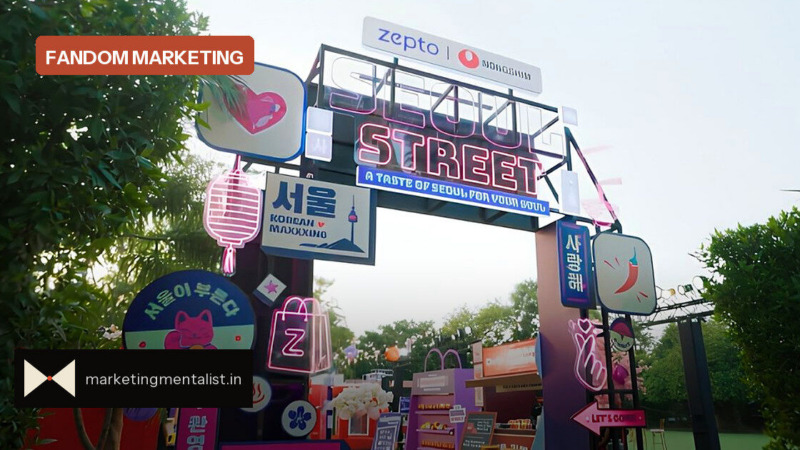 Zepto's Seoul Street: 300 guests, a fandom playbook